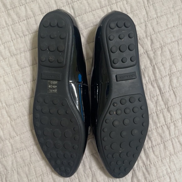 EUC Coach black patent leather loafer - Picture 2 of 8